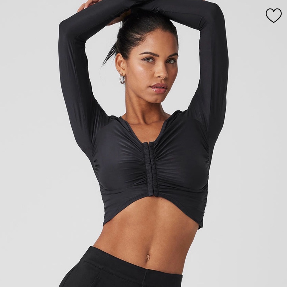 ALO YOGA Standout Long Sleeve - Black